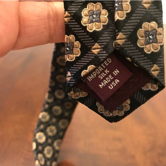 NWT Nordstrom Men's Silk Tie Made in USA - Picture 6 of 6